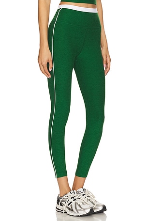 Beyond Yoga Spacedye Trophy High Waisted Leggings in Green