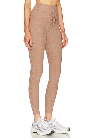 Beyond Yoga Spacedye The Go Pocket Midi Leggings in Neutral