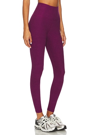 Beyond Yoga Spacedye Caught in The Midi High Waisted Legging in Purple. Size XS. Also