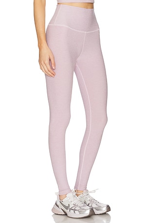 Beyond Yoga Spacedye Caught in The Midi High Waisted Legging in Pink. Size XS. Also