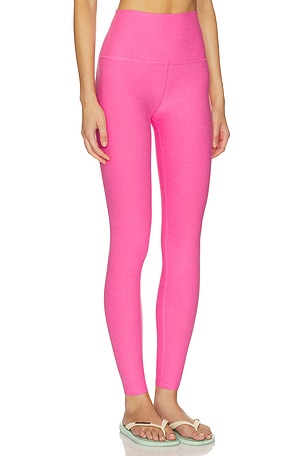 Beyond Yoga Spacedye Caught in The Midi High Wasisted Leggings in Pink