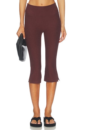 Spacedye Mid Rise Slit Pedal Pusher Legging Beyond Yoga