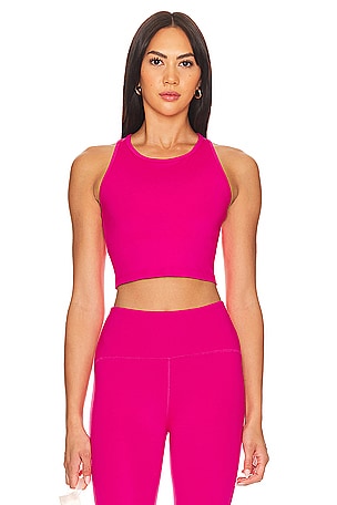 Free People X FP Movement Cropped Run Tank in Love Potion