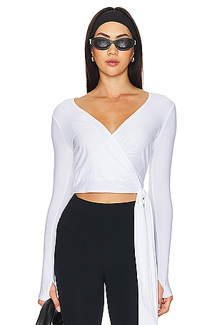 Featherweight Waist No Time Wrap Top Beyond Yoga
