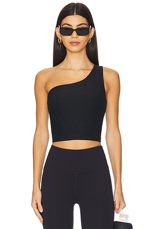 Spacedye The Bold Shoulder Cropped TankBeyond Yoga$74