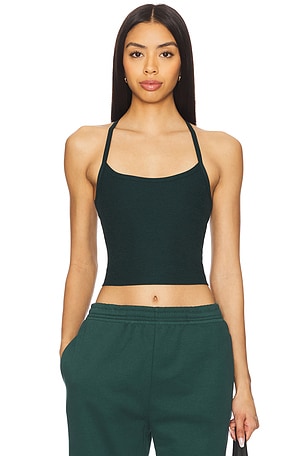 Space Dye Slim Racerback Cropped Tank Top Beyond Yoga