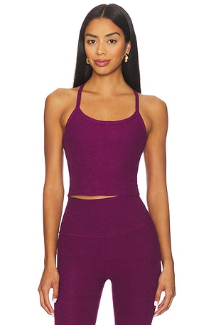 Spacedye Slim Racerback Cropped Tank Top Beyond Yoga