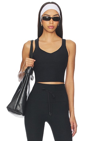 Twist Through Cropped Tank Top Beyond Yoga