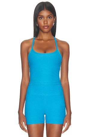 Spacedye Slim Racerback Cropped Tank Top Beyond Yoga