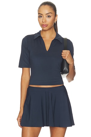 Sport Active V-neck Polo Top Beyond Yoga