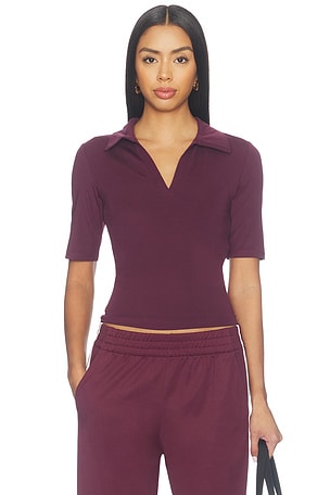 Sport Active V-neck Polo Top Beyond Yoga
