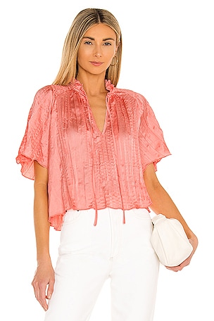 Crinkle Satin Blouse BCBGeneration