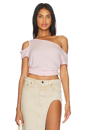 The Range No Bra Club Cropped Top in Tanlines