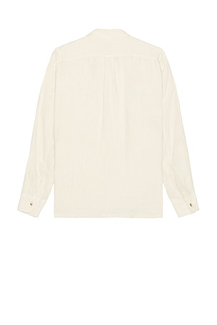 Bather Core Leisure Shirt in Cream. Size XL/1X. Also