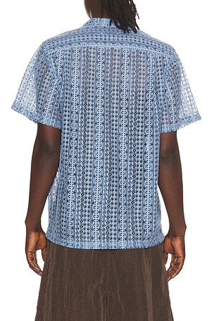 Bather camisa en color azul