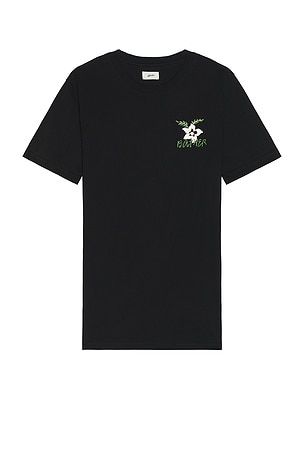 Bather Trippin' Vaca Tee in Black