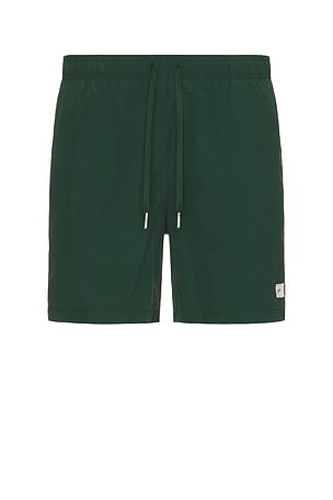 Bather Swim Trunk in Dark Green