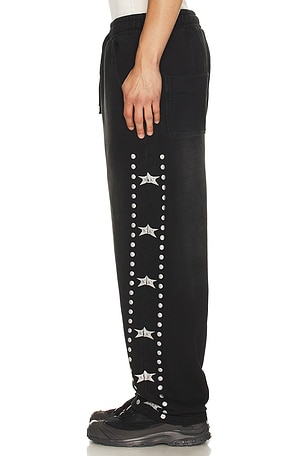 Barriers Worldwide x Jimi Hendrix Buster Sweatpants in Black