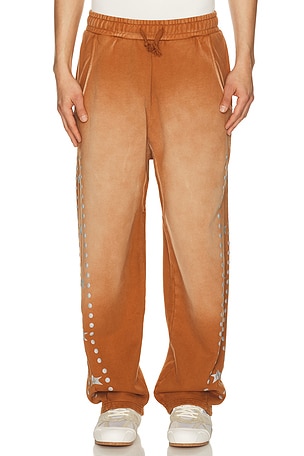 Barriers Worldwide x Jimi Hendrix Buster Sweatpants in Burnt Orange