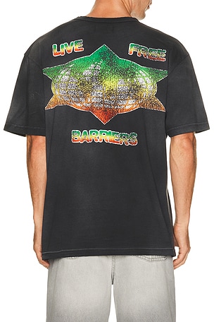 Barriers Worldwide Irie Tee in Black