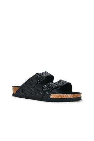 BIRKENSTOCK Arizona Woven Embossed in Black