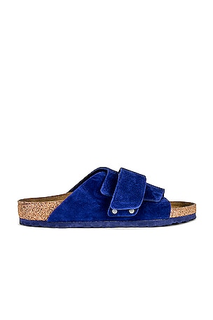 BIRKENSTOCK Kyoto in Desert Buck & Indigo Blue | REVOLVE display picture 1