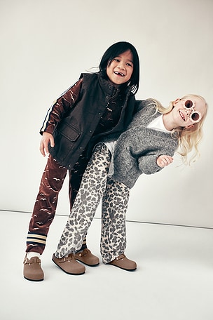 BIRKENSTOCK Kids Boston Clog in Brown