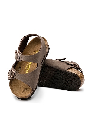 BIRKENSTOCK Kids Roma Sandal in Brown