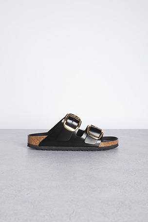 Arizona High Shine Big Buckle Sandal BIRKENSTOCK