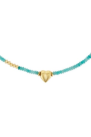 Brinker + Eliza Confetti Necklace in Blue