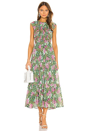 slim fit dress slacks Iris Maxi Dress in Navy main image 0