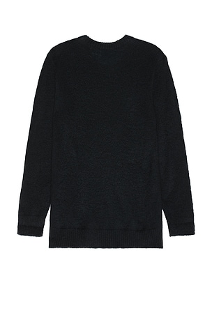 Blue Sky Inn Mohair Sweater With Palms in Black