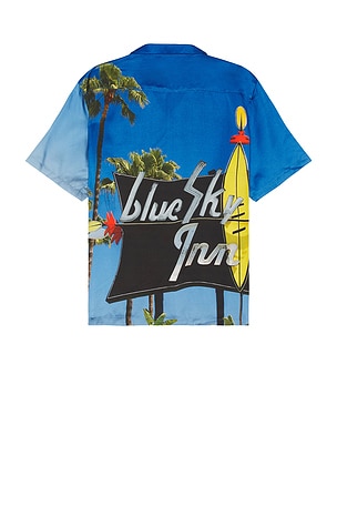 Blue Sky Inn Surf Shirt in Blue