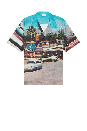 Vintage Motel Shirt Blue Sky Inn