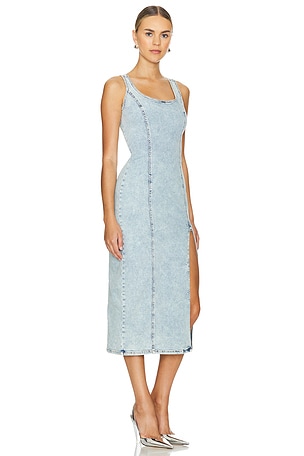 BLANKNYC Fade Away Dress in Blue