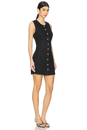 BLANKNYC Linen Dress in Black