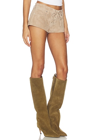 BLANKNYC Hot Shorts in Taupe