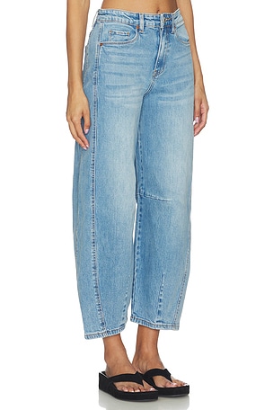 BLANKNYC Barrel Leg Jeans in Blue