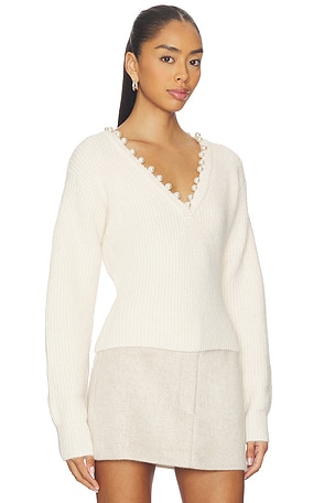 BLANKNYC Long Sleeve Sweater in Cream