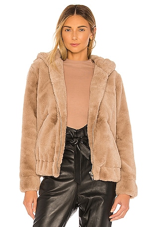 Faux Fur Bomber