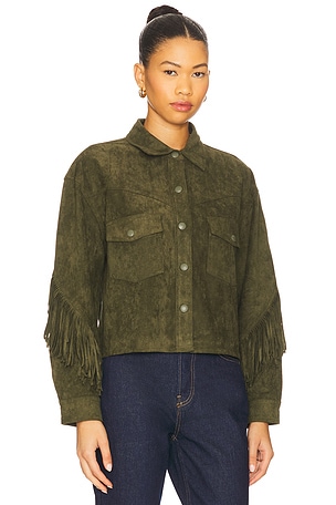 Blanknyc chaqueta en color verde oliva