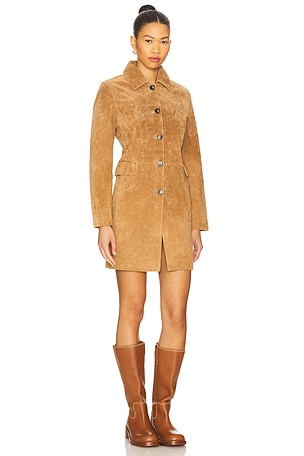 BLANKNYC Long Jacket in Tan
