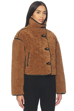 BLANKNYC Teddy Coat in Brown