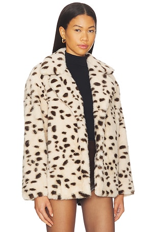 BLANKNYC Teddy Coat in Brown