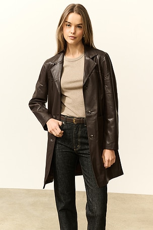Faux Leather Jacket BLANKNYC