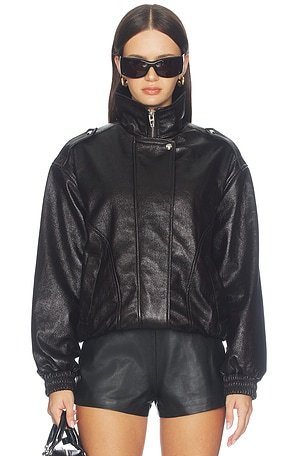 Faux Leather Jacket BLANKNYC