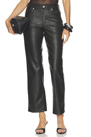Faux Leather Embossed Crocodile Skinny BLANKNYC