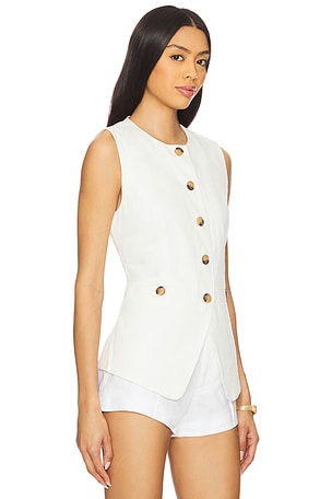 BLANKNYC Vest Top in White