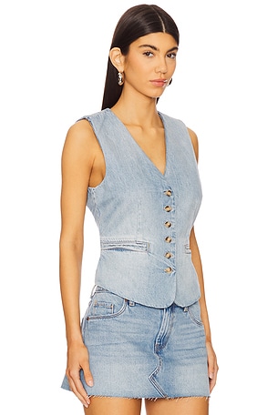 BLANKNYC Denim Vest in Blue