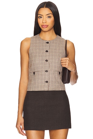 Plaid Vest BLANKNYC